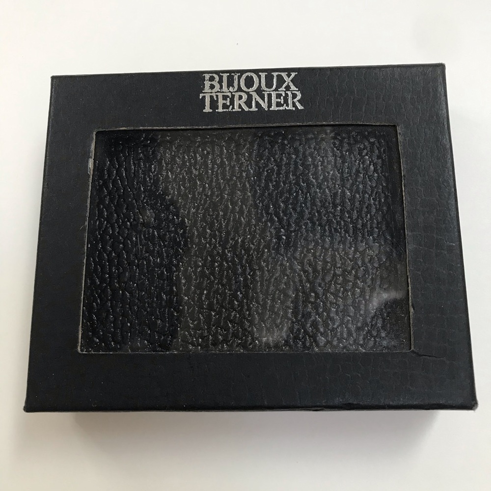 Bijoux Terner Black Leather Wallet